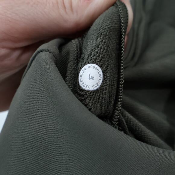 Lululemon Invigorate Training Tank Top Olive Army Green Size 4 - Picture 4 of 5